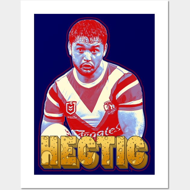 Sydney Roosters - Brandon Smith - HECTIC CHEESE Wall Art by OG Ballers